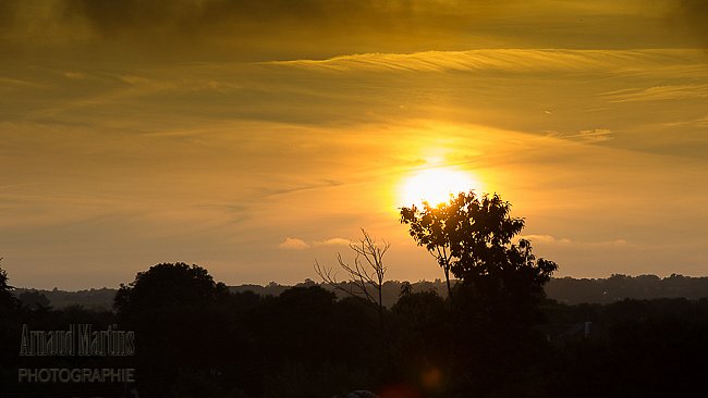 Sunset in Britany